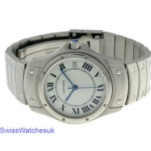 Cartier Cougar Steel Automatic Gents Watch