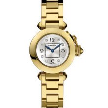 Cartier Miss Pasha 27mm Yellow Gold Watch WJ124015