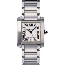 Cartier W51002Q3 Tank Francaise Large Men's Watch