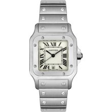 Cartier Watches Men's Santos de Cartier Stainless Steel Stainless Ste