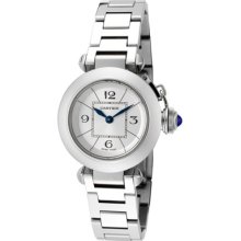 Cartier Watches Women's Miss Steel Pasha Silver Dial Stainless Steel S