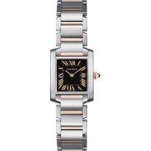 Cartier Women's Tank Anglaise Silver Dial Watch WT100005