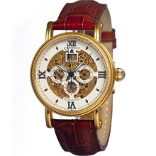 Carucci Ca1124wh-gd Vercelli Mens Watch