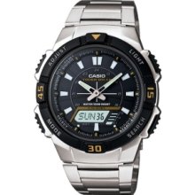 Casio AQS800WD-1EV Men's Self-charging Solar-powered Wristwatch