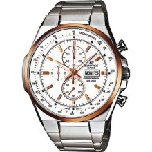 Casio Edifice Efr 503d 7a5 Mens Gents Designer Chronograph Watch Rrp Â£249.99