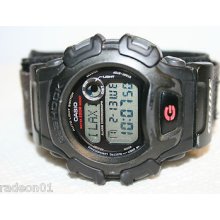 Casio G-shock G-lide Watch Dw-004 Grey Velcro Men Digital Water Resistant