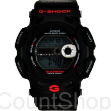 Casio G-shock G9100-1 | Chrono | Black Resin | Gray Dial | 51mm X 46mm |