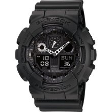 Casio G-shock Ga-100 Ga100-1a1 Analog Digital Black Chronograph 200m Watch