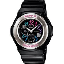 Casio Ladies's BGA101-1B Baby G Multi Color Dial Watch