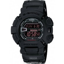 Casio Stealthy Black Military Mudman Mud & Dirt Resistant G9000MS-1