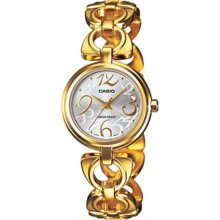 Casio Women's Core LTP1350G-7A Gold Stainless-Steel Quartz Watch ...