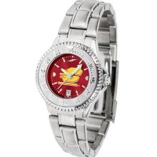 Central Michigan Chippewas CMU Womens Steel Anochrome Watch