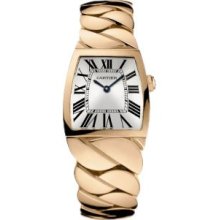 Certified Pre-Owned Large Cartier La Dona Pink Gold Watch WE600551