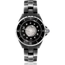 Chanel J12 Diamond Date Quartz Ceramic Watch H1338