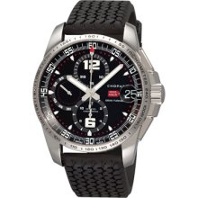 Chopard Watches Men's Miglia Gran Turismo Black Dial Black Rubber Bla