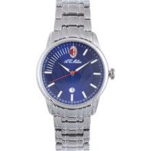 Chronotech Men's Stainless Steel Blue Watch