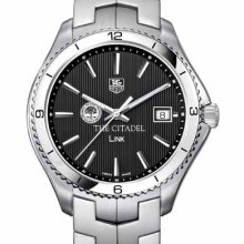 Citadel TAG Heuer Men's Link Watch w/ Black Dial