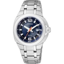 Citizen Eco-drive Ladies 100m Super Titanium Sapphire Blue Watch Ew0930-55l