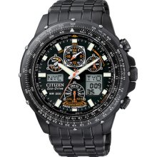 Citizen Jy0005-50e Men's Watch Skyhawk At Multi-band Atomic Eco-drive Flight