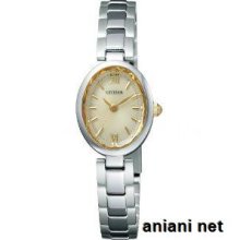 Citizen Lineup Citizen Collection Eco-drive Ladies Clb37-1753 Silver X Yellow