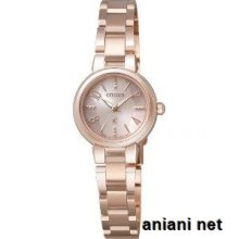 Citizen Lineup Xc Eco-drive Ladies Xcb38-9143 Gold X Pink Watch