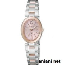 Citizen Lineup Xc Eco-drive Ladies Xcb38-8943 Silver X Pink Watch