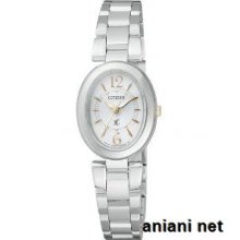 Citizen Lineup Xc Eco-drive Ladies Xcb38-8941 Silver X White Watch