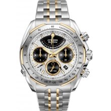 Citizen Signature Eco-Drive Flyback Mens Watch AV1004-56A