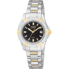 Citizen Women's Ew1374-51e Eco-drive Aviara Sport Diamond Accented Watch