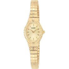 Citizen Women's Gold-tone Expansion Bracelet Watch Ek3682-97p C727