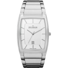 Classic Silver Tone Link Men's Watch