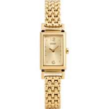 Coach Madison Gold Plated Bracelet Watch