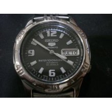 Collectible 7s36 Seiko Vintage Automatic Winding Mechanical 23j Sports Watch
