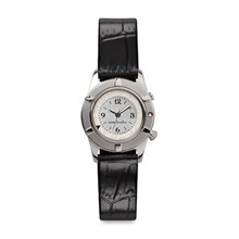 Con Leche Ana Breastfeeding Watch, Midnight Alligator Grain Strap