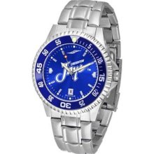 Creighton Bluejays Men's Stainless Steel Dress Watch