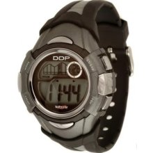 Ddp Children's Analog Quartz Watch With Black & Grey Plastic Strap - 4001904