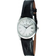 DGS00004-06 Dreyfuss and Co Mens Silver Black Watch