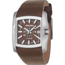 Diesel Gents Analogue Leather Strap DZ1179 Watch