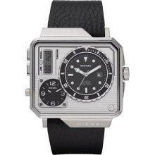 Diesel Mens Dz7242 Multi-movement Black Leather Watch