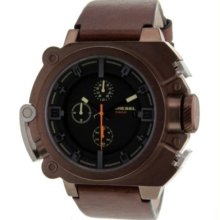 Diesel Men's SBA Quartz Leather Strap Watch