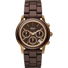 DKNY Brown Chronograph Ladies Watch NY8430