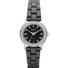 DKNY Ceramic with Glitz Women's watch #NY8530