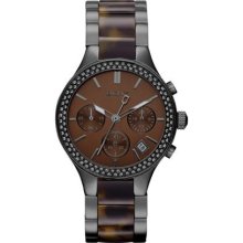 Dkny Chronograph Two Tone Ladies Watch Ny8668