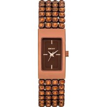 DKNY Ladies Brown Crystal NY8561 Watch