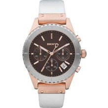 DKNY Leather Chronograph Women's Watch NY8516