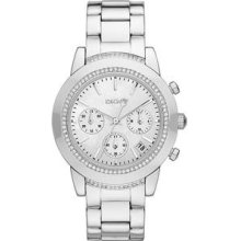 DKNY Stainless Steel Chronograph Ladies Watch NY8587