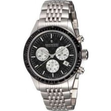 Dreyfuss Gents Black Dial Chronograph Steel DGB00032/04 Watch