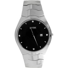 DTEK 007 Tungsten Carbide Contemporary Dress Watch