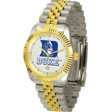 Duke Blue Devils Mens Steel Executive Watch