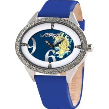 Ed Hardy Showgirl Koi Blue Dial Women's watch #SG-KI